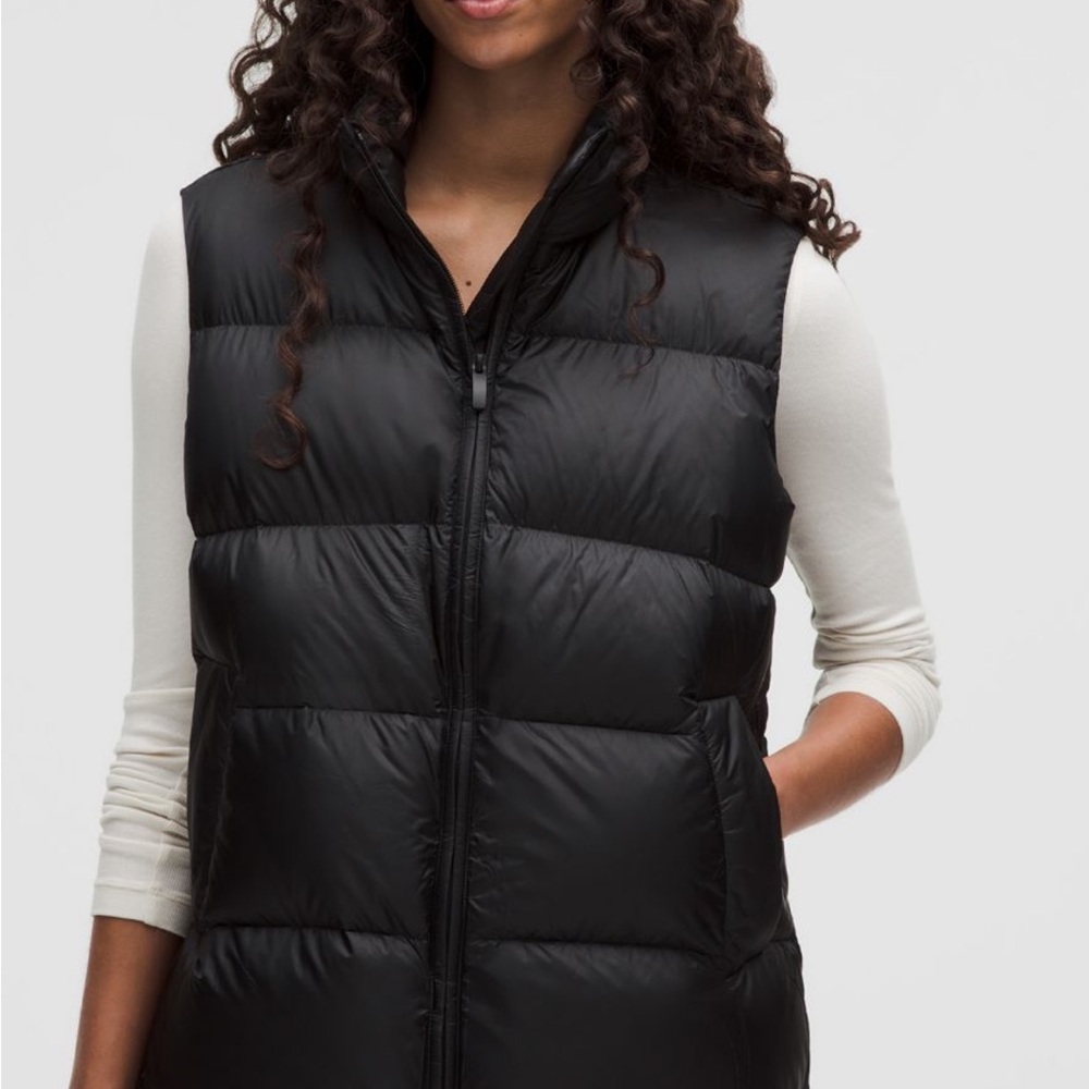 lululemon athletica Black Quilted Puffer Vest